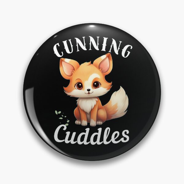 Item preview, Cunning Cuddles. fox quote designed and sold by FoxVibes.