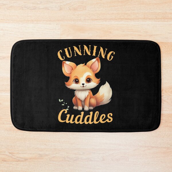 Item preview, Cunning Cuddles. fox saying designed and sold by FoxVibes.