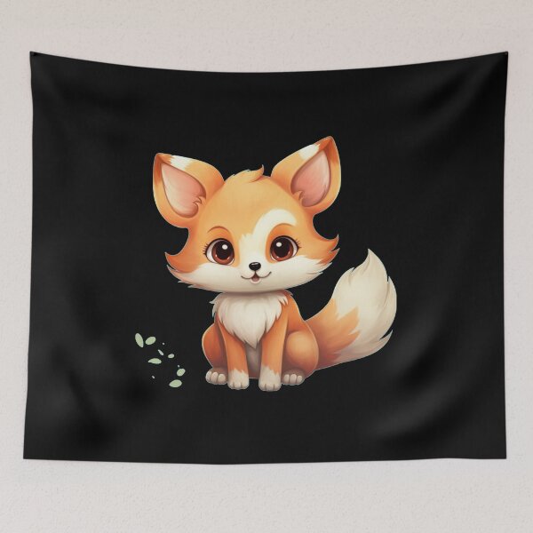 Artikelvorschau, Retro-Fuchs entworfen und verkauft von FoxVibes.