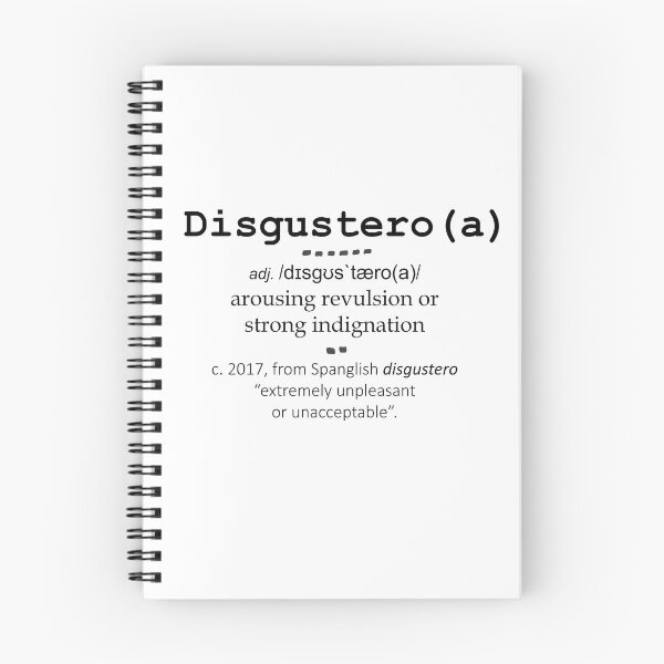 Item preview, Disgustero. Invented word. designed and sold by rusmashart.