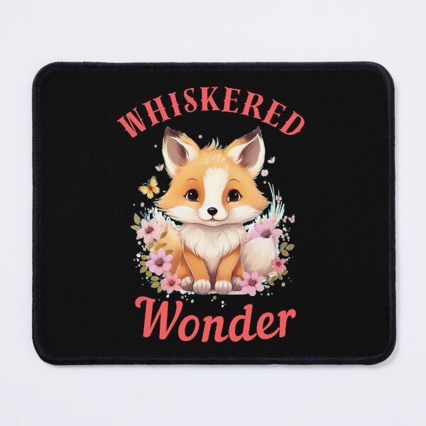 Item preview, Whiskered Wonder. fox head designed and sold by FoxVibes.
