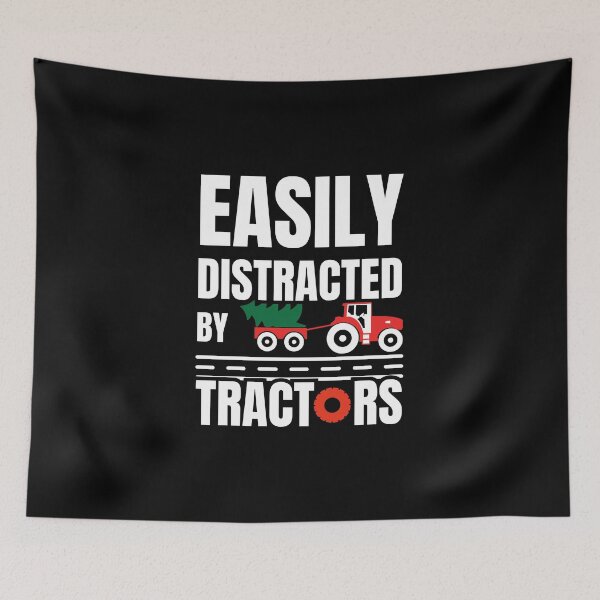 Item preview,  Easily Distracted By Tractors designed and sold by Thespacerocket.
