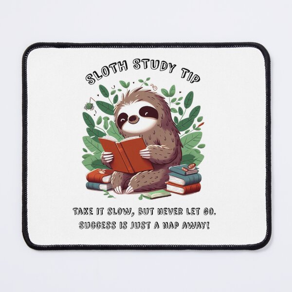 Item preview, sloth studying designed and sold by Bluecatfashion.