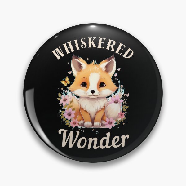 Item preview, Whiskered Wonder. realistic fox designed and sold by FoxVibes.