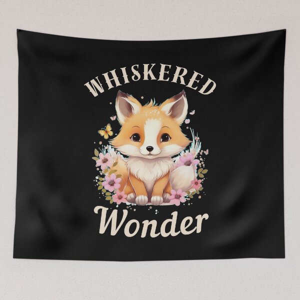 Item preview, Whiskered Wonder. realistic fox designed and sold by FoxVibes.