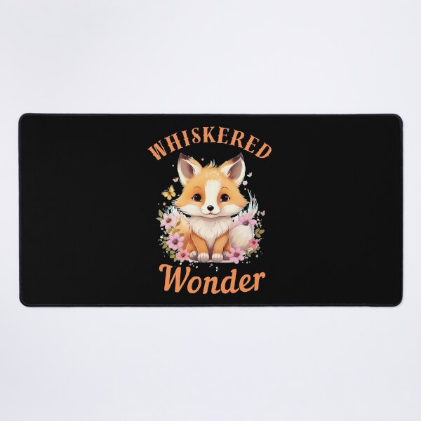 Item preview, Whiskered Wonder. fox portrait designed and sold by FoxVibes.