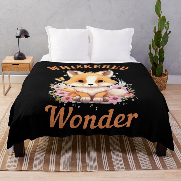 Item preview, Whiskered Wonder. fox portrait designed and sold by FoxVibes.