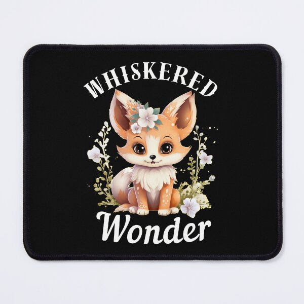 Item preview, Whiskered Wonder. fox quote designed and sold by FoxVibes.