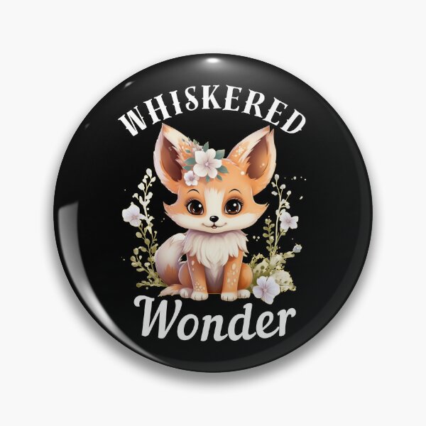 Item preview, Whiskered Wonder. fox quote designed and sold by FoxVibes.