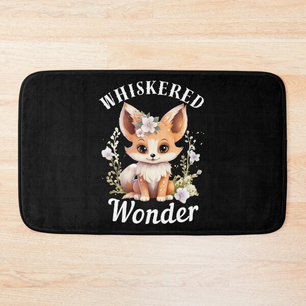 Item preview, Whiskered Wonder. fox quote designed and sold by FoxVibes.
