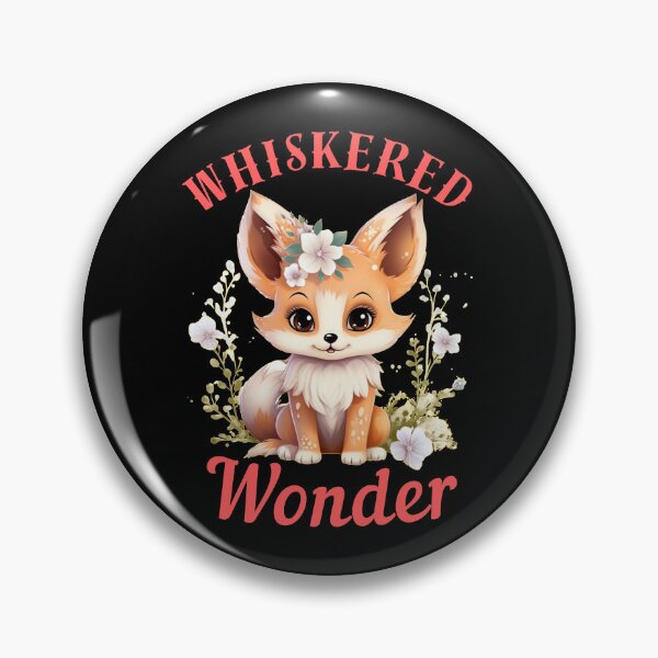 Item preview, Whiskered Wonder. retro fox designed and sold by FoxVibes.
