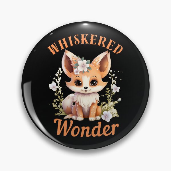 Item preview, Whiskered Wonder. fox watercolor designed and sold by FoxVibes.
