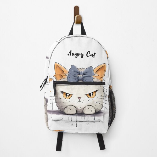 Item preview, Bow-Tied Grumpy Cat & Butterflies designed and sold by inkArtistryfine.