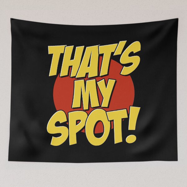 Item preview, That's My Spot Big Bang Humor Unisex Tee, Cool Theory Universe Christmas Gift designed and sold by PrintOfi.