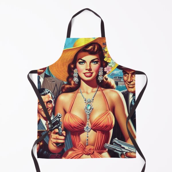 Item preview, Retro Pulp Girl designed and sold by PulpVintage.