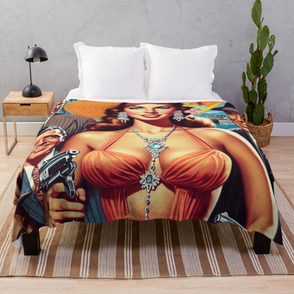 Item preview, Retro Pulp Girl designed and sold by PulpVintage.