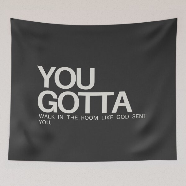 Item preview, You Gotta Walk In The Room Like God Sent You designed and sold by lulifilu.