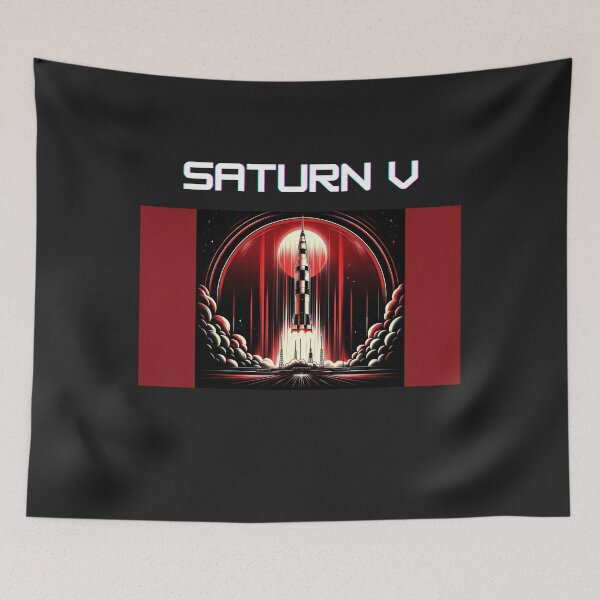 Item preview, saturn v  designed and sold by TEEJAMBOREE.