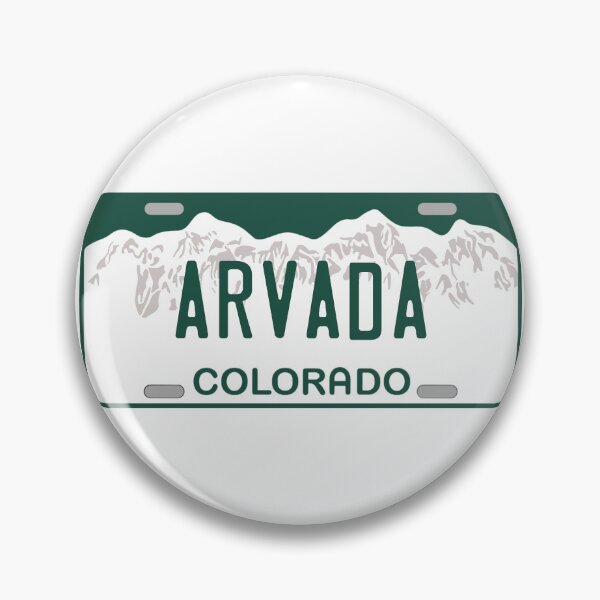 Item preview, Arvada Colorado License Plate designed and sold by Decal Mania.