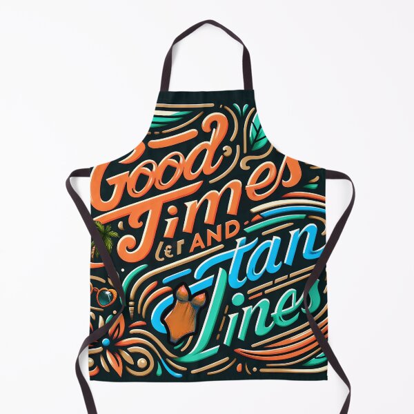 Item preview, Good times and tan lines, typography designed and sold by maxmaj.