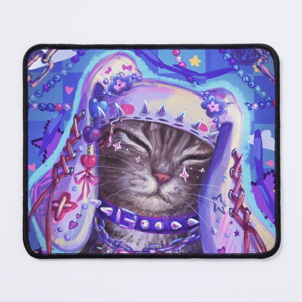 Item preview, Cute cat with a white hat designed and sold by KaryTaffy.