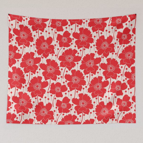 Item preview, Scarlet Flowers designed and sold by creativepine.