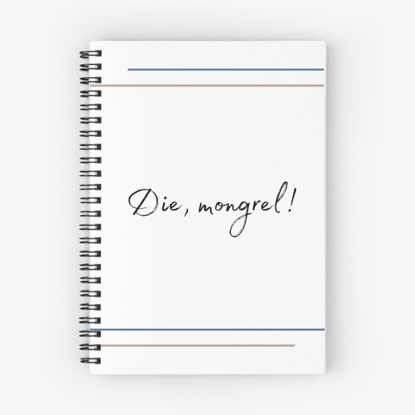 Item preview, DOTA 2 quote | Mirana | Die, mongrel! | queenoflaura designed and sold by queenoflaura.