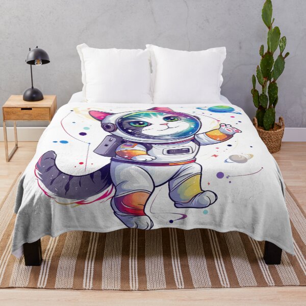 Item preview, Space Cat Adventure: Cosmic Cuteness and Style designed and sold by jamessismanes.