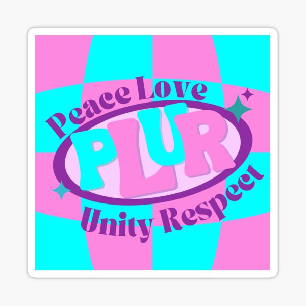 Item preview, PLUR-Grafik 1 designed and sold by prettykokopuff.