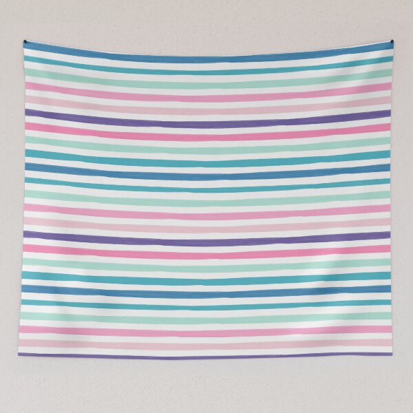 Item preview, Colorful Vibrant Watercolor Lines  designed and sold by MadebyUwi.