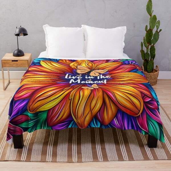Item preview, Vibrant Blossom Mindfulness Art designed and sold by inkArtistryfine.