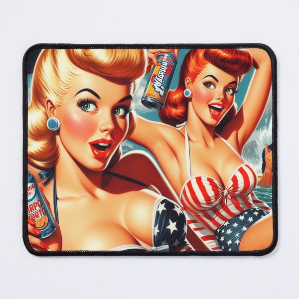 Artikelvorschau, Vintage heiße Pin-Ups entworfen und verkauft von PulpVintage.