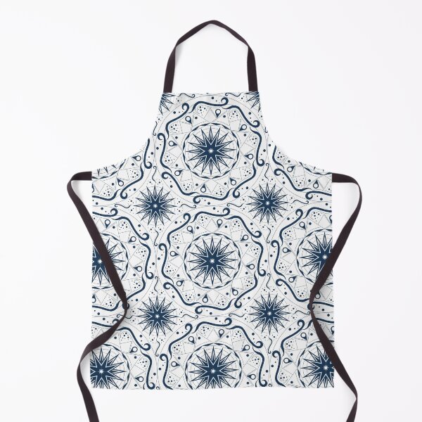 Item preview, Dark Blue Ribbons and Stars on a White Background designed and sold by KathyLav.