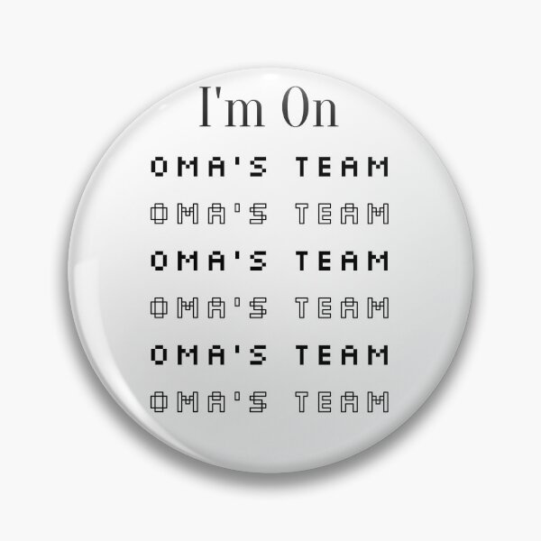 Item preview, On Oma's Team designed and sold by PandLcreations.