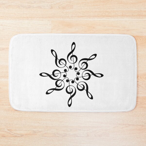 Item preview, Treble Clef Flower designed and sold by LindoDesign.