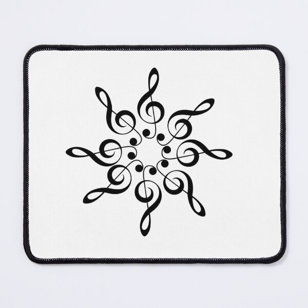 Item preview, Treble Clef Flower designed and sold by LindoDesign.