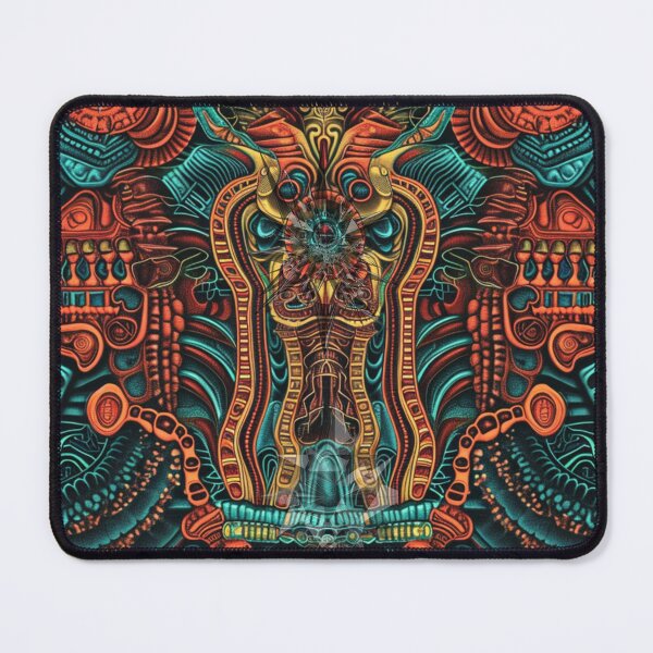 Item preview, Alien Ancestry - Psychedelic Tribal Art  designed and sold by Nicholas Panek.