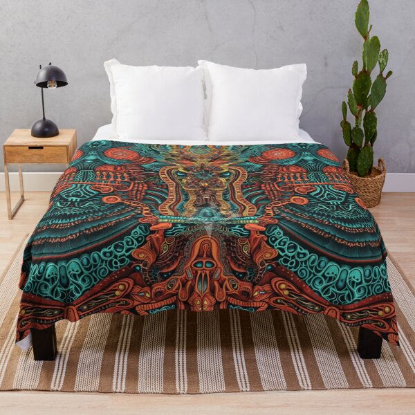 Item preview, Alien Ancestry - Psychedelic Tribal Art designed and sold by Nicholas Panek.