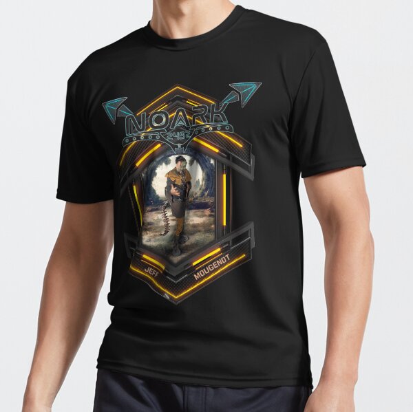 CHARACTER : CYRUS (Romain Bresson) du roman photos de Jeff Mougenot "NOARK 2492" T-shirt respirant