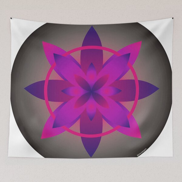 Item preview, energetic mandala designed and sold by CaroEtnia.