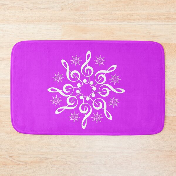 Item preview, Treble Clef Flower Star designed and sold by LindoDesign.