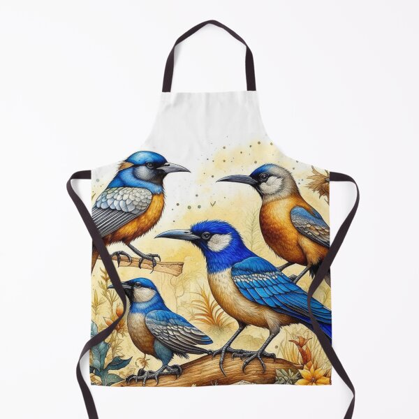 Artikelvorschau, Klassische Birdlife Blue Jay Illustration entworfen und verkauft von HippieFarms11.