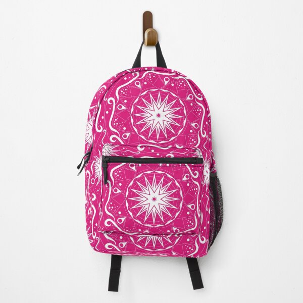 Item preview, White Ribbons and Stars on a Bright Pink Background designed and sold by KathyLav.