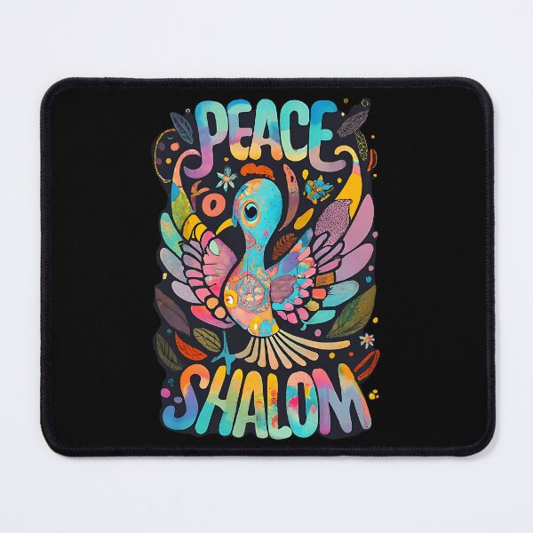 Item preview, Retro Dove of Peace - Christian Hebrew T-shirt designed and sold by Chez-Creations.