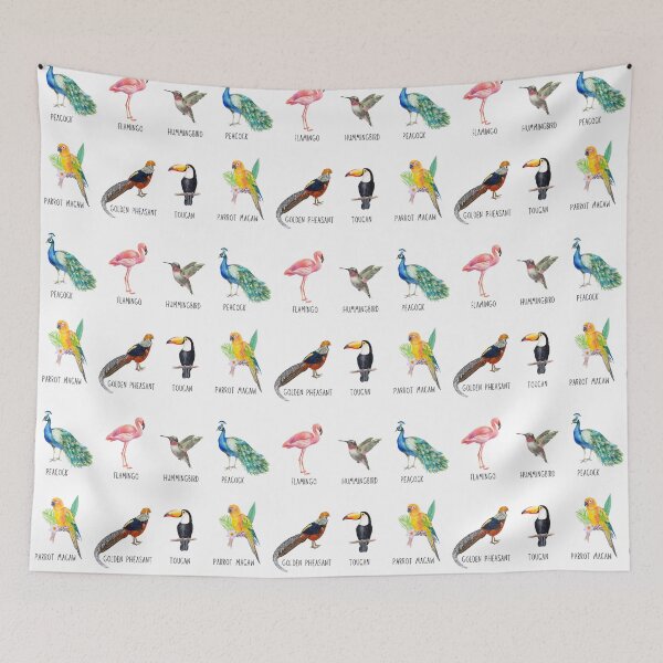 Item preview, Pretty Birds - Bird Lovers designed and sold by patternjp.
