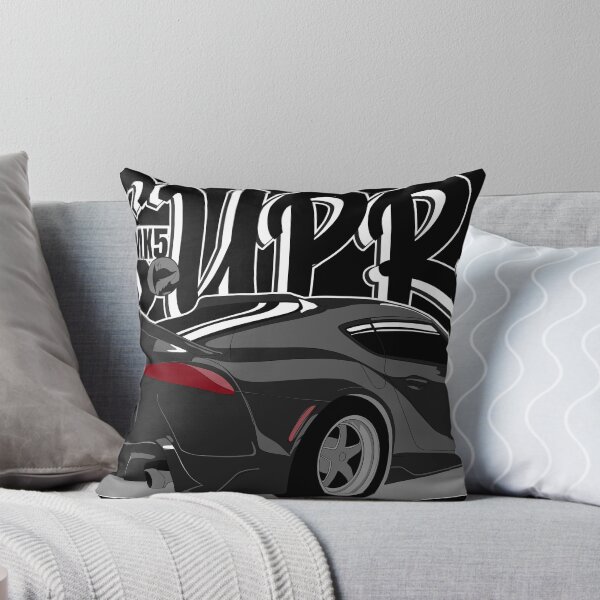 Item preview, Black Mk5 Supra Illustration designed and sold by BlackFoxMedia.