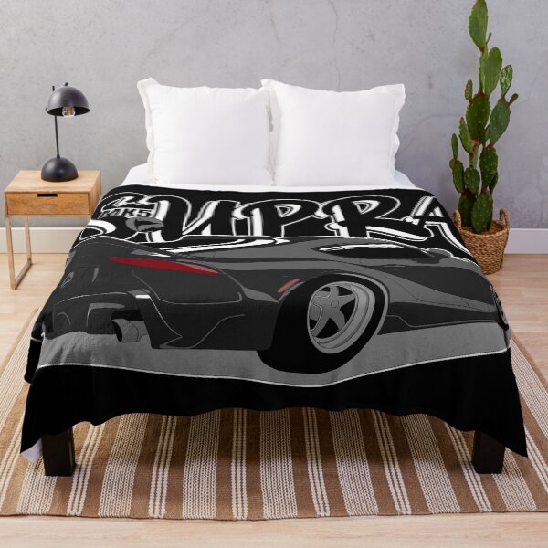 Item preview, Black Mk5 Supra Illustration designed and sold by BlackFoxMedia.