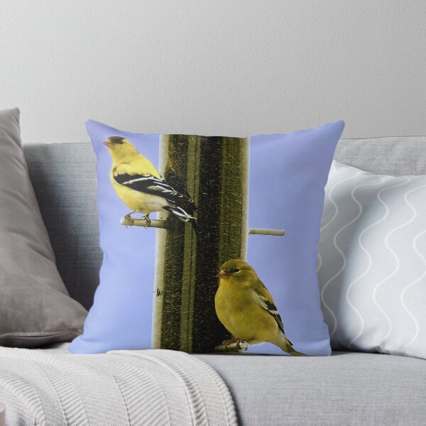Item preview, Goldfinch At the Feeder designed and sold by Nancy Richard.
