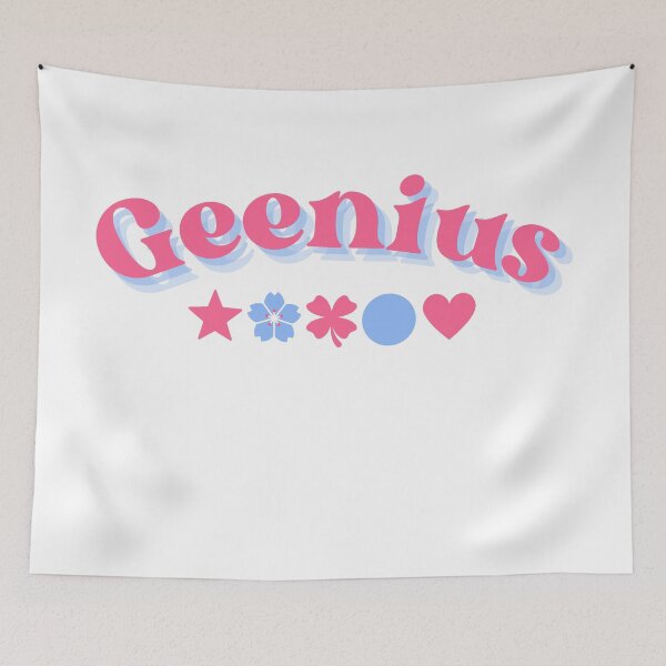 Item preview, Geenius Kpop Girl Group Logo pink designed and sold by wujulike.