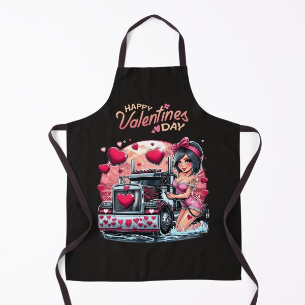 Item preview, Happy Valentine's Day big rig designed and sold by SeeingBeyond.